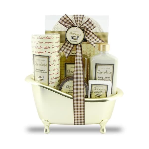 Choklad Gourmet Doft Bad Present Set - 6st