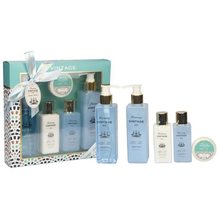 Presentbox bad & skönhetsvård med aloe vera och pepparmynta