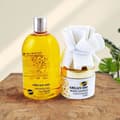 Miniatyrbild 4 av 4: Badkit - Natur - Arganolja - 500ml duschgel - 200ml lotion - 1 EVA-svamp