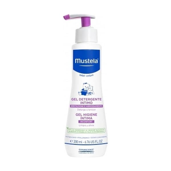 Intimgel - MUSTELA - 200 ML - Hypoallergen - Blandad - Vuxen