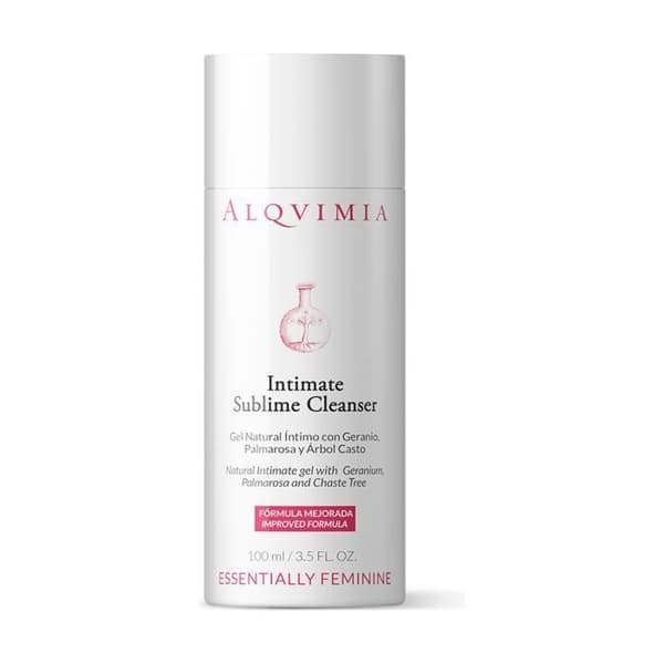 Intim gel med Geranium, Palmarosa och Casto Tree - ALQVIMIA - 100 ml
