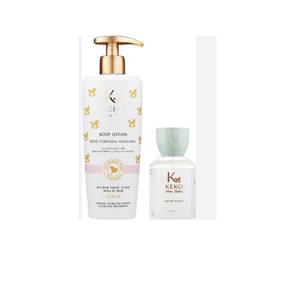 svart tulpan presentset keko bodylotion + cologne 100 ml + presenthandduk