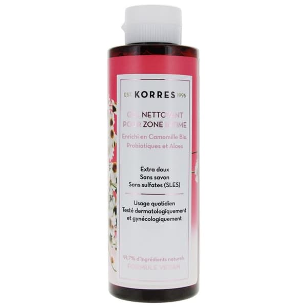 Korres Gel Moussant Toilette Intime Kamomill 250ml