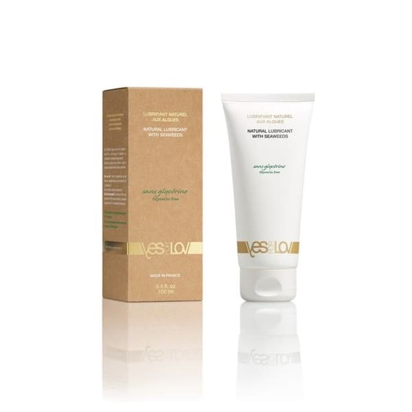 Gel intim - Yes For Lov - 100ml - Naturlig - Utan parfym - Havsalger