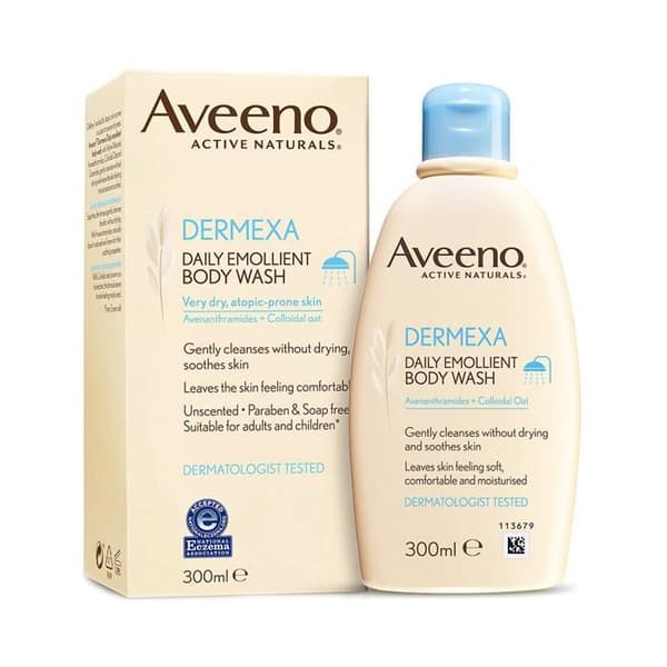 Aveeno Dermexa bad och dusch 300 ml