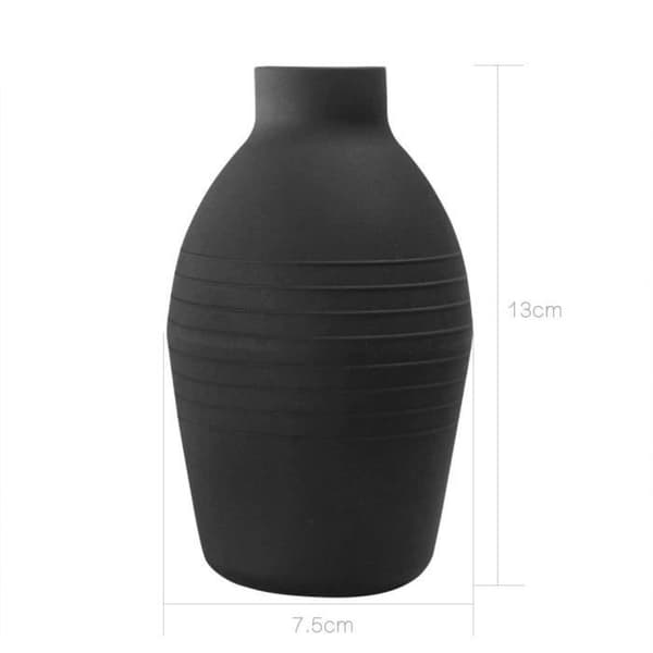 Analdusch Sexleksak Lavemang Bulb Medicinsk skönhet Molly Material Lavemang Bulb 10 OZ (svart)