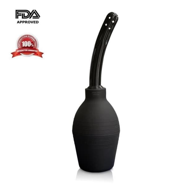Analdusch Sexleksak Lavemang Bulb Medicinsk skönhet Molly Material Lavemang Bulb 10 OZ (svart)