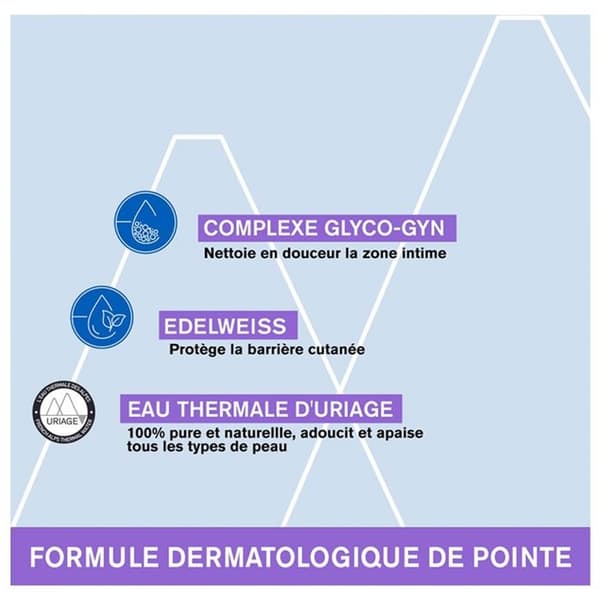 Rengörande dimma för intimhygien - URIAGE - Gyn-Phy - 50ml - Hypoallergenisk - Daglig användning