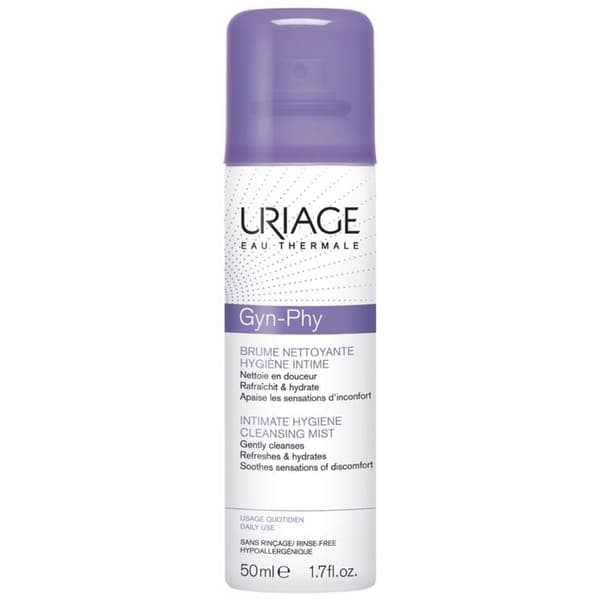 Rengörande dimma för intimhygien - URIAGE - Gyn-Phy - 50ml - Hypoallergenisk - Daglig användning