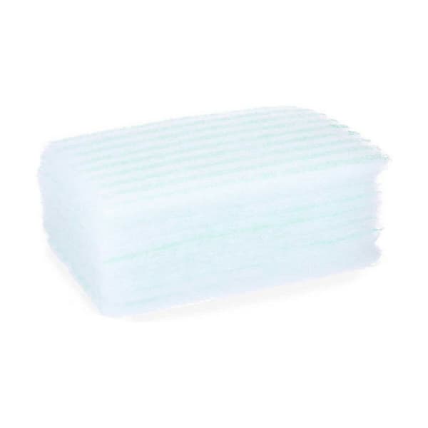 Svamp til Kroppen Berilo 11880014 Blå Hvid 19,5 x 12 x 1,5 cm Sæbe (12 enheder)