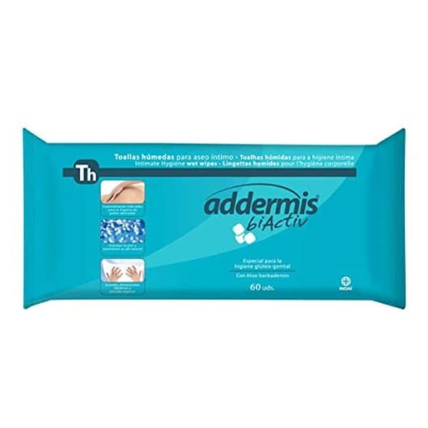 Kosteusliinat ADDERMIS BIACTIV Indasec 889-0760 (60 uds) (60 uds)