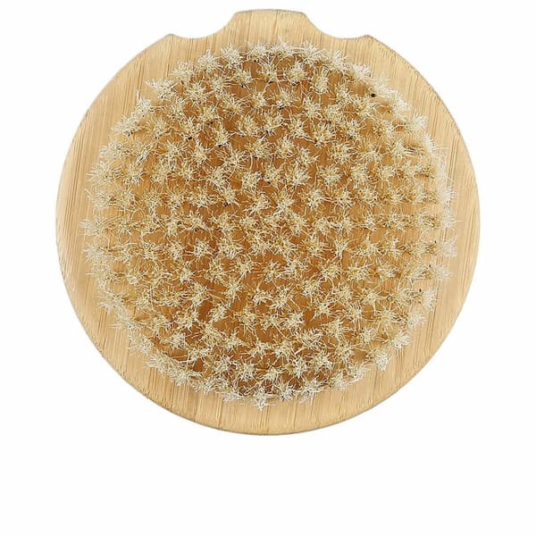 Børste til rens og eksfoliering Lussoni Bamboo Cirkulær