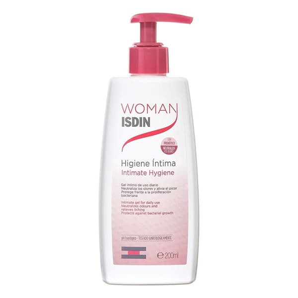 Intim hygiejnesæbe Isdin Woman Daglig brug (200 ml)