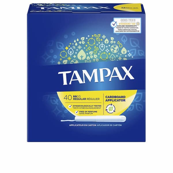 Vanlige Tamponger Tampax 40 enheter