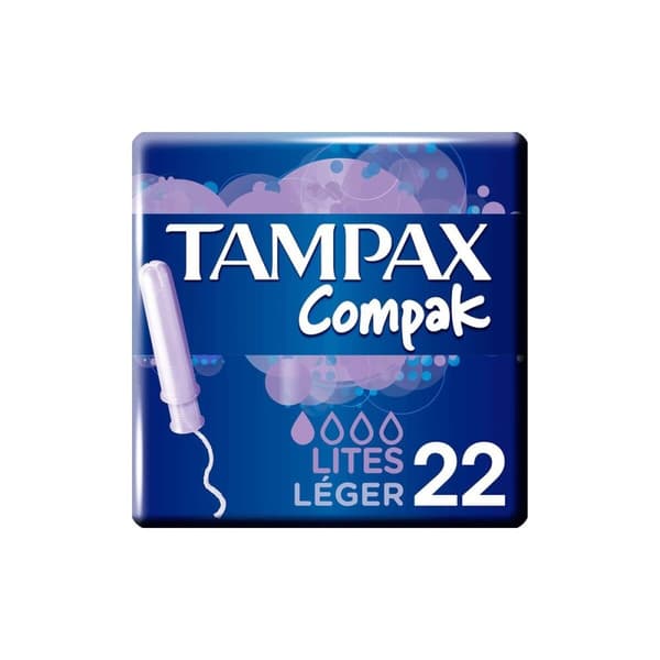 Kevyt tampooni Tampax Tampax Compak