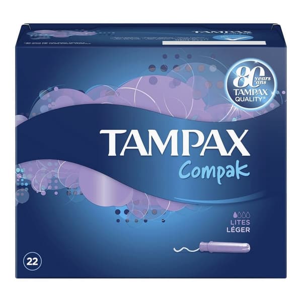Kevyt tampooni Tampax Tampax Compak