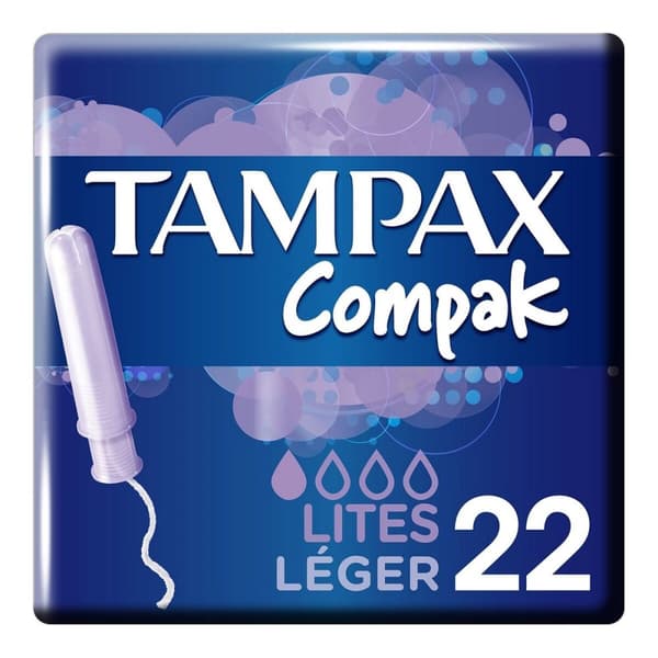 Kevyt tampooni Tampax Tampax Compak