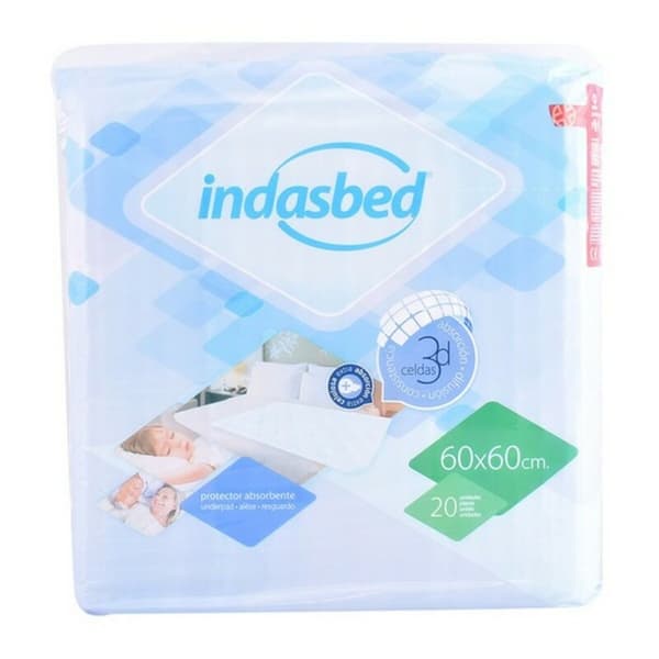 Inkontinensskydd Indasbed Indasec 20 antal - 60 x 90 cm - 20 Enheter