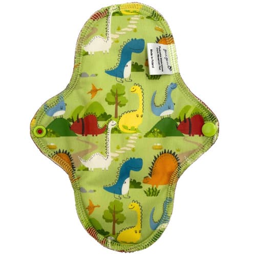 MEDIUM M Bambus genanvendelig pude - DINOSAUURER