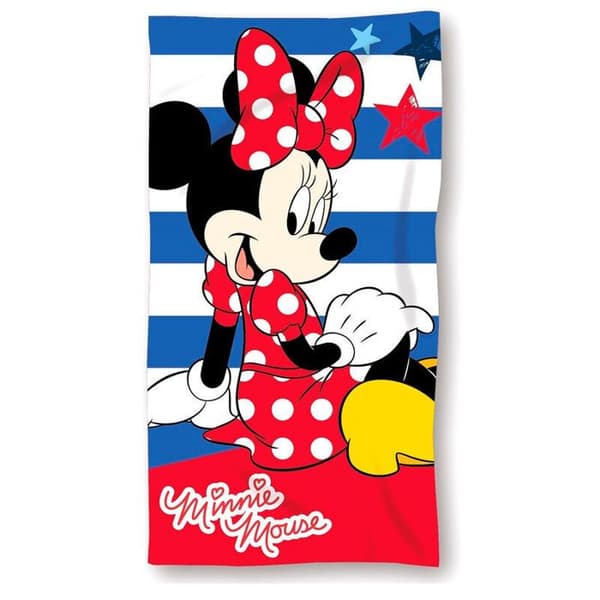 Mikrofiber strandhandduk tjej Disney Minnie (x)