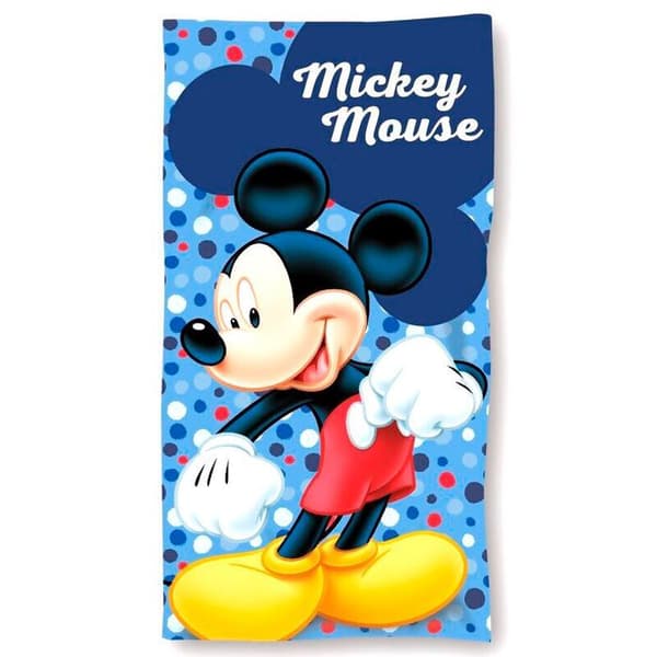 Disney Mickey strandhandduk i bomull