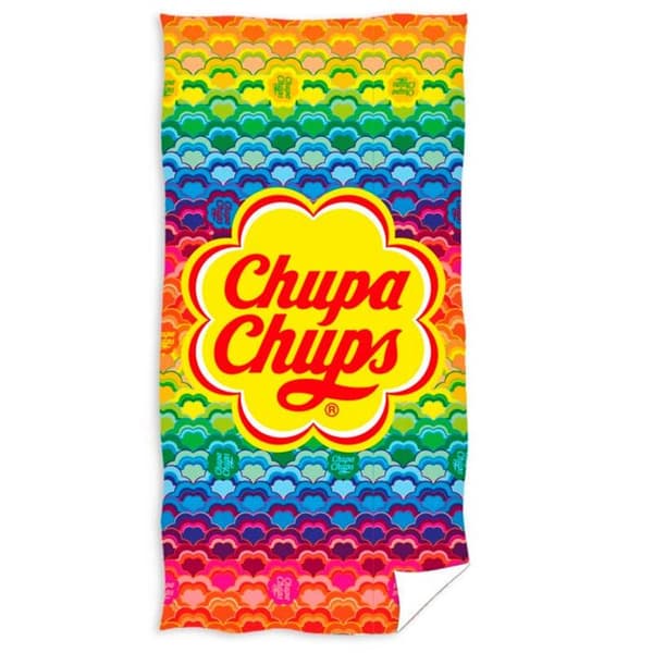 Strandhandduk i mikrofiber Chupa Chups Chupa Chups