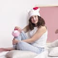 Miniatyrbilde 3 av 3: Kroppssvamp Hello Kitty Rosa 20 % Polyester 12 x 12 x 12 cm