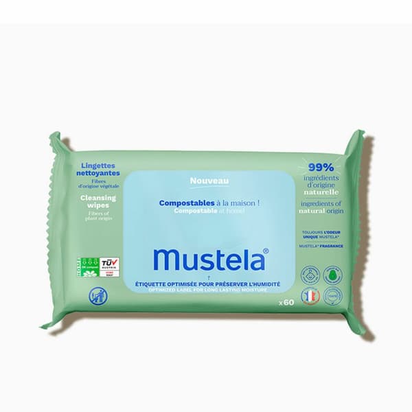 Kosteusliinat Mustela BIO MUSTELA (60 osaa)
