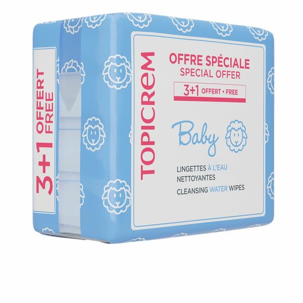 Kosteusliinat Topicrem BABY (4 kpl pakkaus) (60 osaa)