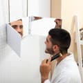 Miniatyrbild 2 av 11: BEGAGNAD Badrumsspegel med LED-ljus och 360º sikt InnovaGoods (Renoverade B)