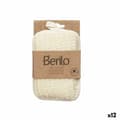 Miniatyrbillede 1 af 3: Svamp til Kroppen Berilo B7083-6 Hvid Beige 11 x 16,5 x 3 cm (12 enheder)