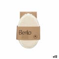 Miniatyrbillede 1 af 3: Svamp til Kroppen Berilo B7081-8 Hvid Beige 15 x 5 x 10 cm (12 enheder)