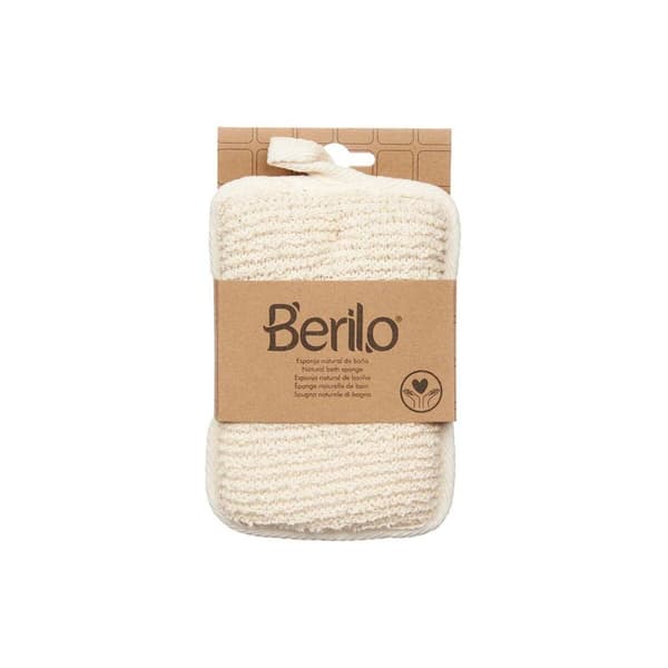 Svamp til Kroppen Berilo B7081-6 Hvid Beige 11 x 16,5 x 2 cm (12 enheder)