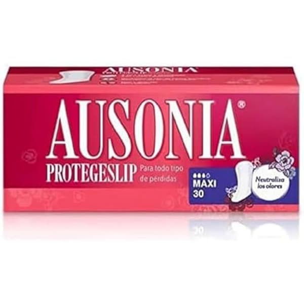 Protegeslip - AUSONIA - Maxi - Superabsorberande - Hypoallergen - 30 enheter
