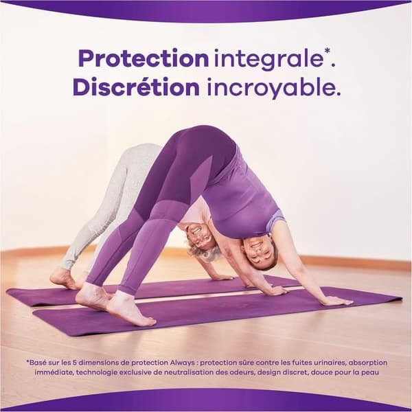 Tamponger för urinläckage - ALWAYS DISCREET - Normal - 96 enheter - Absorberande skydd