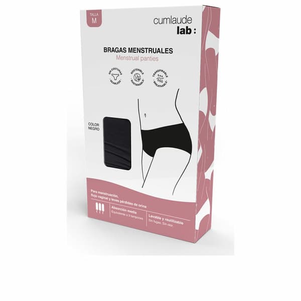 Återfuktande olja Cumlaude Lab CUMLAUDE LAB BRAGAS MENSTRUALES Svart M 1 antal ()