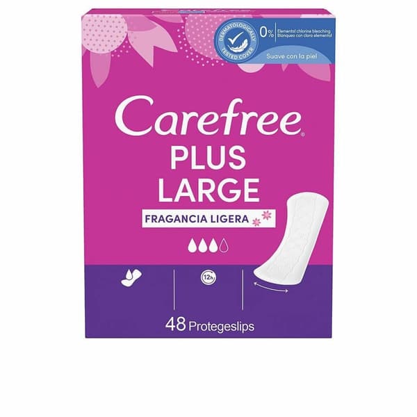 Truseinnlegg Carefree Plus Large (48 uds)