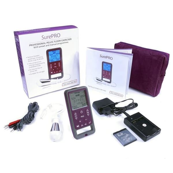 Perineal elektrostimuleringsapparat - Sure PRO - Semiprofessionell - 11 program - Urin - Blandat
