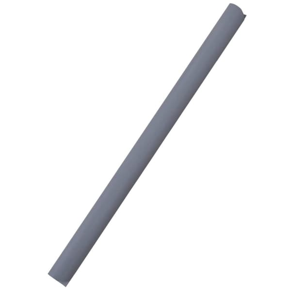 vidaXL Hageskjerm PVC 70x0,19 m lysegrå