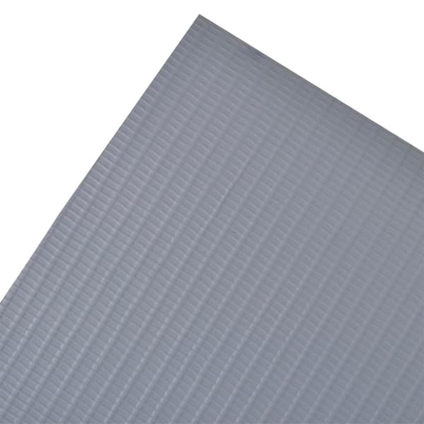 vidaXL Puutarhan yksityisyyden suoja PVC 70x0,19 m vaaleanharmaa