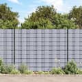 Pikkukuva 2 / 8: vidaXL Puutarhan yksityisyyden suoja PVC 70x0,19 m vaaleanharmaa