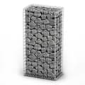 Miniatyrbillede 1 af 5: vidaXL gabionkurv med låg galvaniseret ståltråd 100x50x30 cm