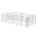 Miniatyrbillede 2 af 7: vidaXL gabion-plantekasse galvaniseret stål 180 x 90 x 50 cm