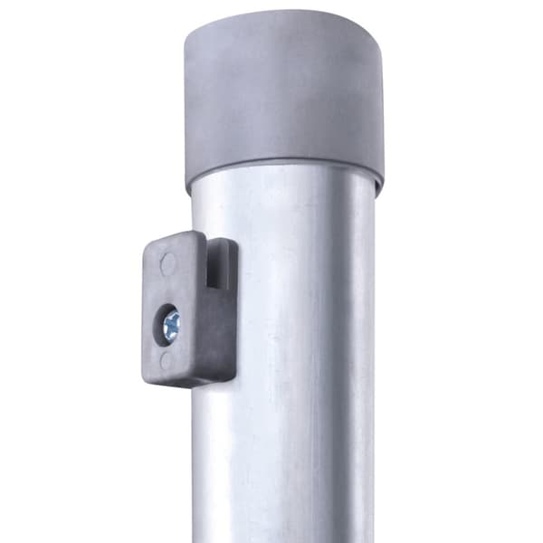 vidaXL Step-In Aita tolpilla sinkattu rauta 50 m 80/6/15