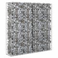 Pikkukuva 2 / 6: vidaXL Gabionseinä kansilla galvanoitu teräs 80x20x100 cm