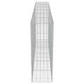 Miniatyrbilde 6 av 6: vidaXL Gabion med topp- og bunnlokk galvanisert stål 300x50x150 cm