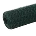 Pikkukuva 2 / 4: vidaXL Kanaverkko teräs PVC pinnoitteella 25x1,5 m vihreä