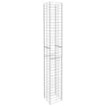 Miniatyrbillede 3 af 6: vidaXL gabionkurve 3 stk. 25 x 25 x 197 cm galvaniseret stål