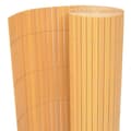Miniatyrbilde 1 av 5: vidaXL Dobbelsidet hagegjerde PVC 90x300 cm gul