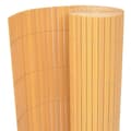 Miniatyrbillede 1 af 5: vidaXL dobbeltsidet havehegn PVC 90 x 500 cm gul